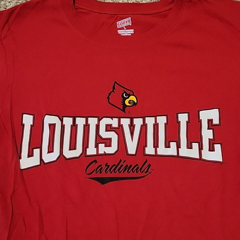 Soffe Louisville Cardinals T-Shirt - Picture 3 of 4